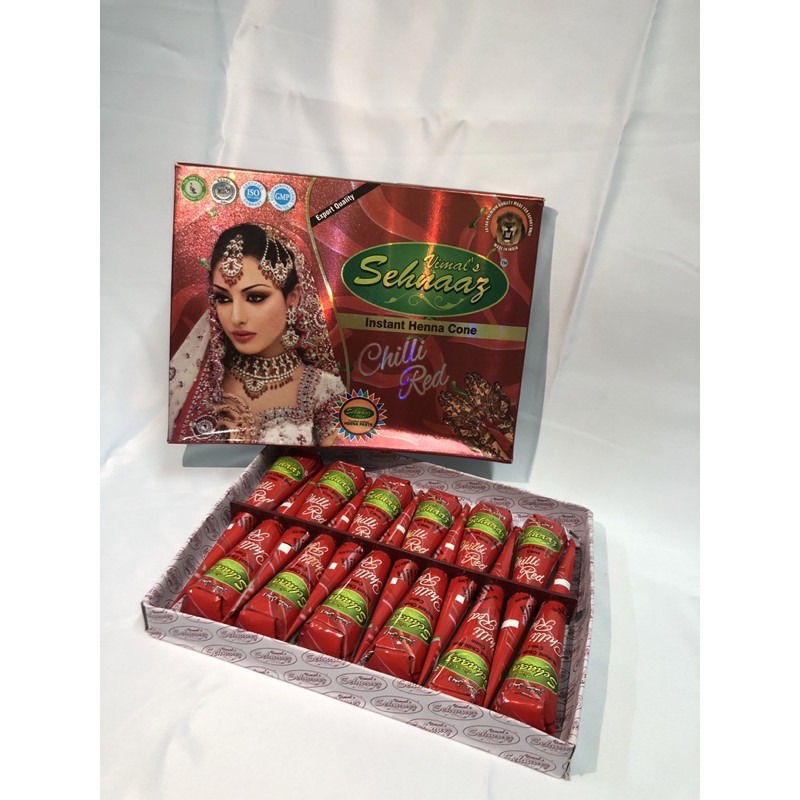 Golecha Henna Red Chilli ( Original made in India ) | Shopee Malaysia