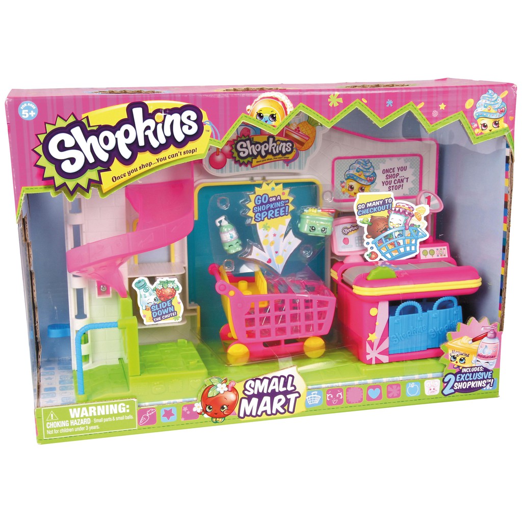 Shopkins small best sale mart playset