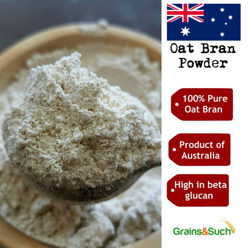 Pure Oat Bran Powder (Lowers Cholesterol) Australia 500gm Shopee Malaysia