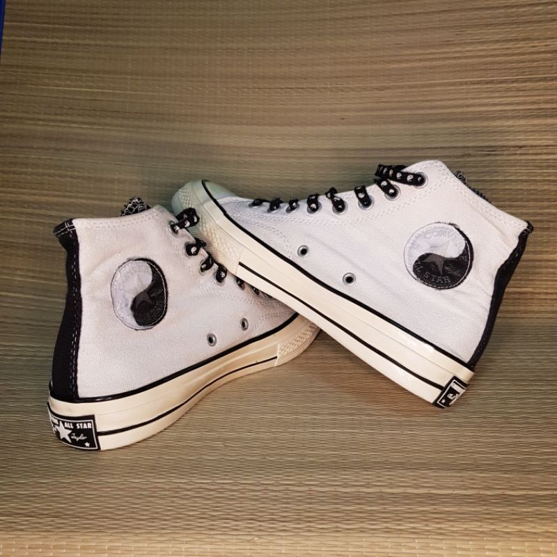 Sale Kasut Bundle Converse Chuck Taylor All Star 70s Yin Yang 7 UK Black White Shopee Malaysia