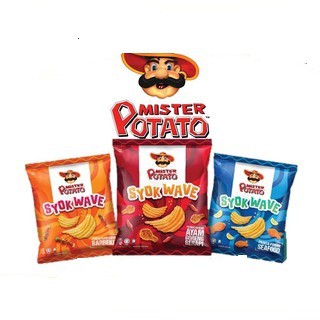 Mister Potato Syok Wave Fiery Chicken Flavour 65g