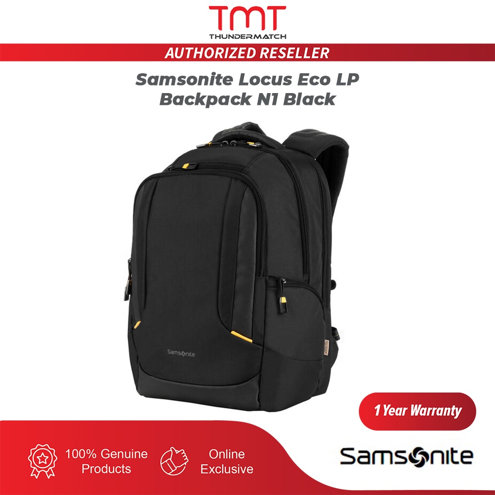 Samsonite Locus Eco LP Black Backpack N1 N2 V