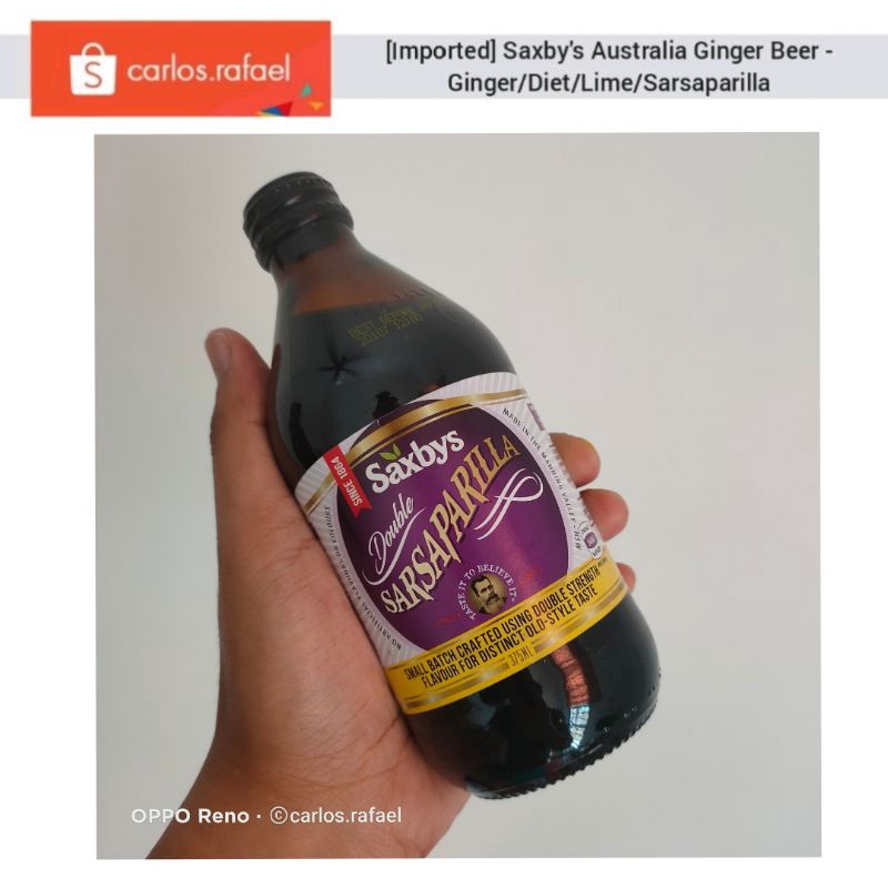 [375ml x 4btl] Saxby's Australia Halal Sugar Free Flavoured Sparkling