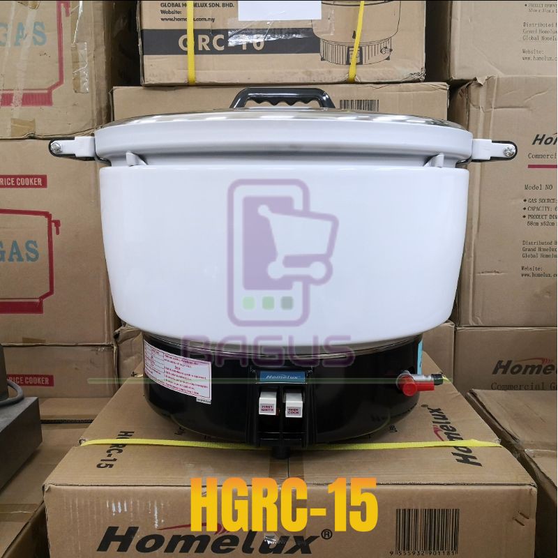Homelux Commercial Gas Rice Cooker 15Liters | Shopee Malaysia