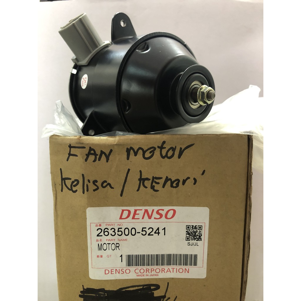 FAN MOTOR RADIATOR KELISA/KENARI/WAJA DENSO Shopee Malaysia