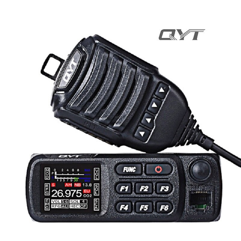 QYT CB-27 Walkie Talkie CB Radio 27 Mhz Rig Mobile Car Boat Radio ...
