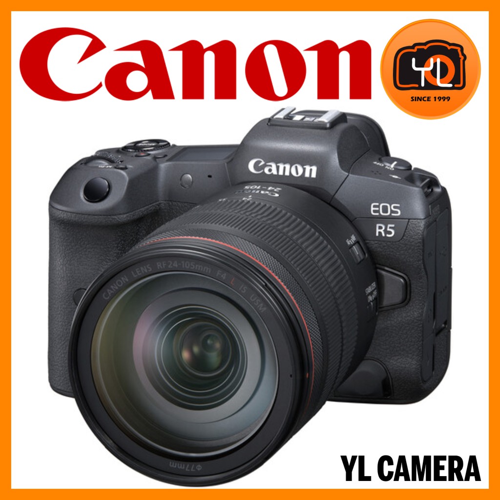 Canon EOS R5 Mirrorless Camera Shopee Malaysia