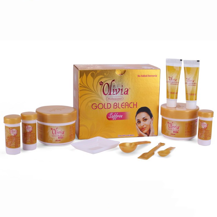 Olivia Gold Saffron Bleach For Radiant Skin 325g Shopee Malaysia