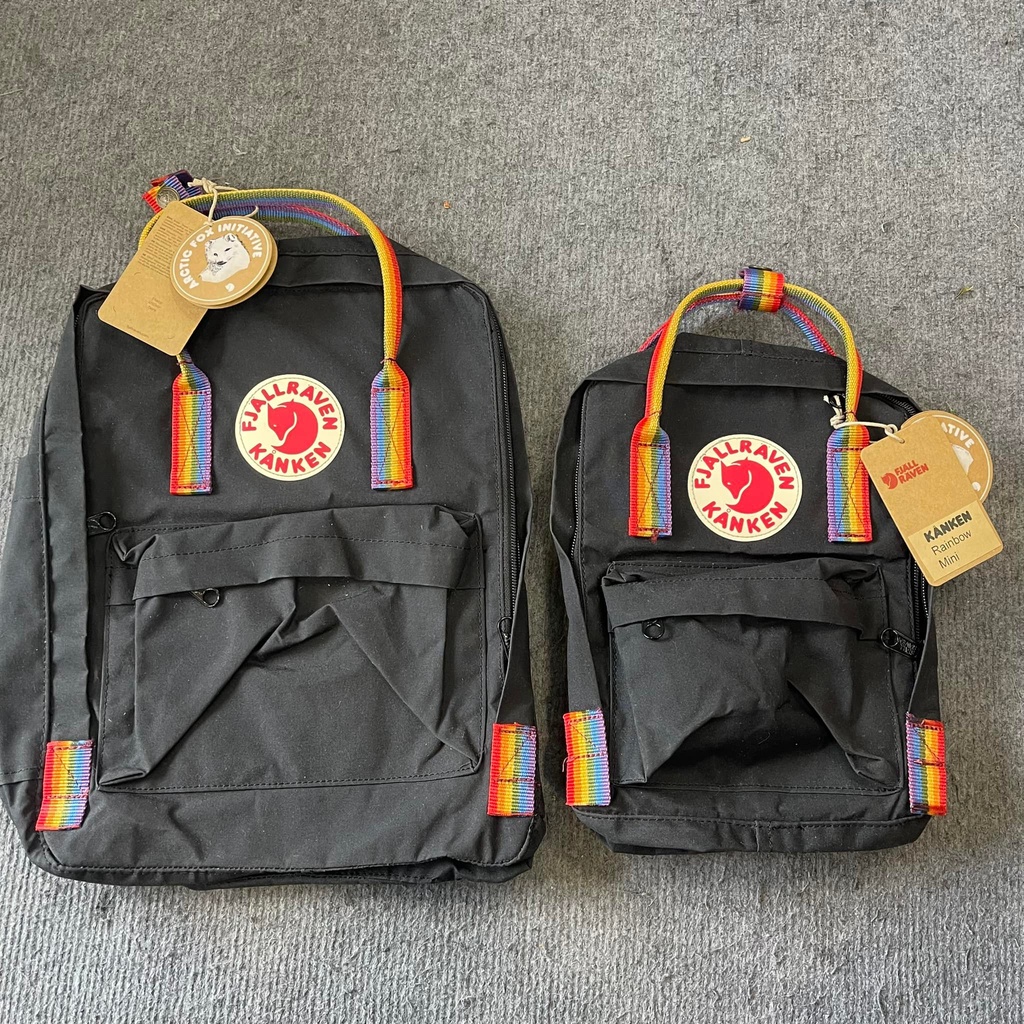 Backpack Fjallraven Kanken Rainbow (2 Sizes) Shopee Malaysia