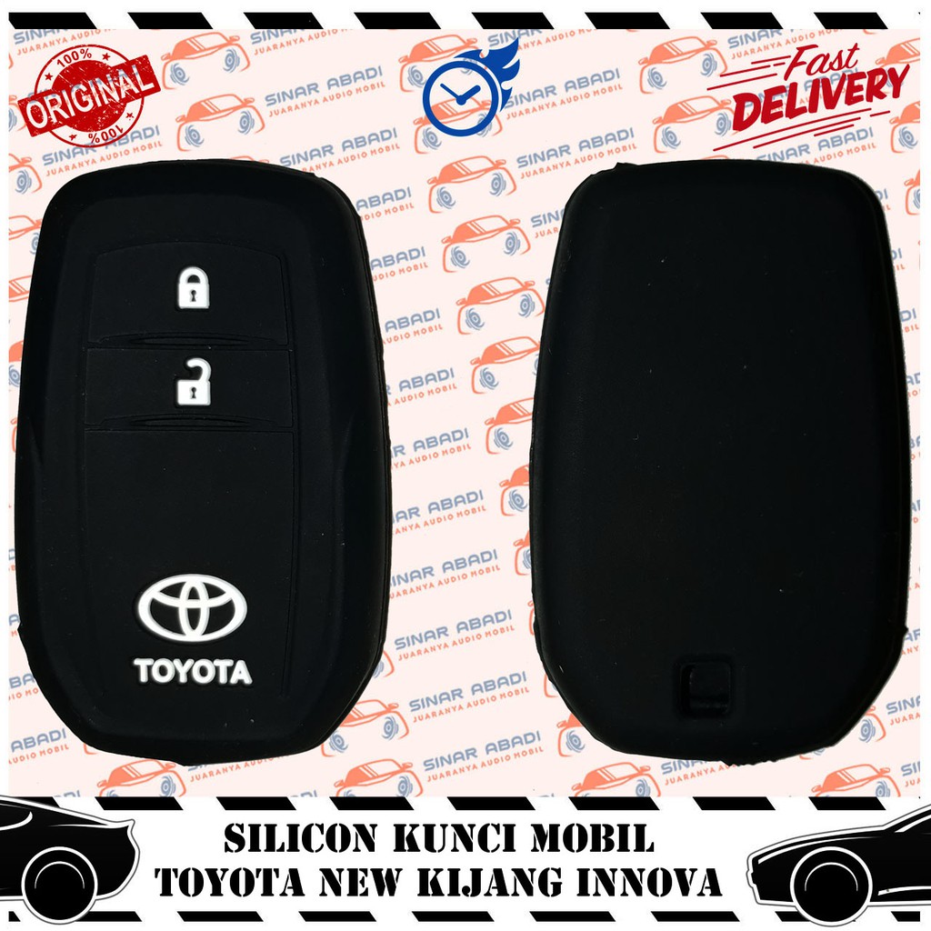 TOYOTA NEW KIJANG INNOVA CAR KEY SILICON - BLACK | Shopee Malaysia