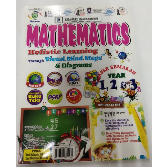 mathematics holistic learning through visual mind maps&diagrams year 1 ...