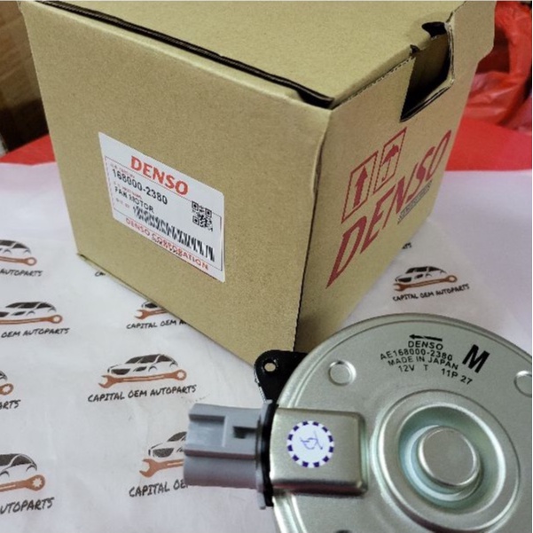 (100 Original)DENSO Radiator Fan Motor Perodua Myvi Lagi Best 201117