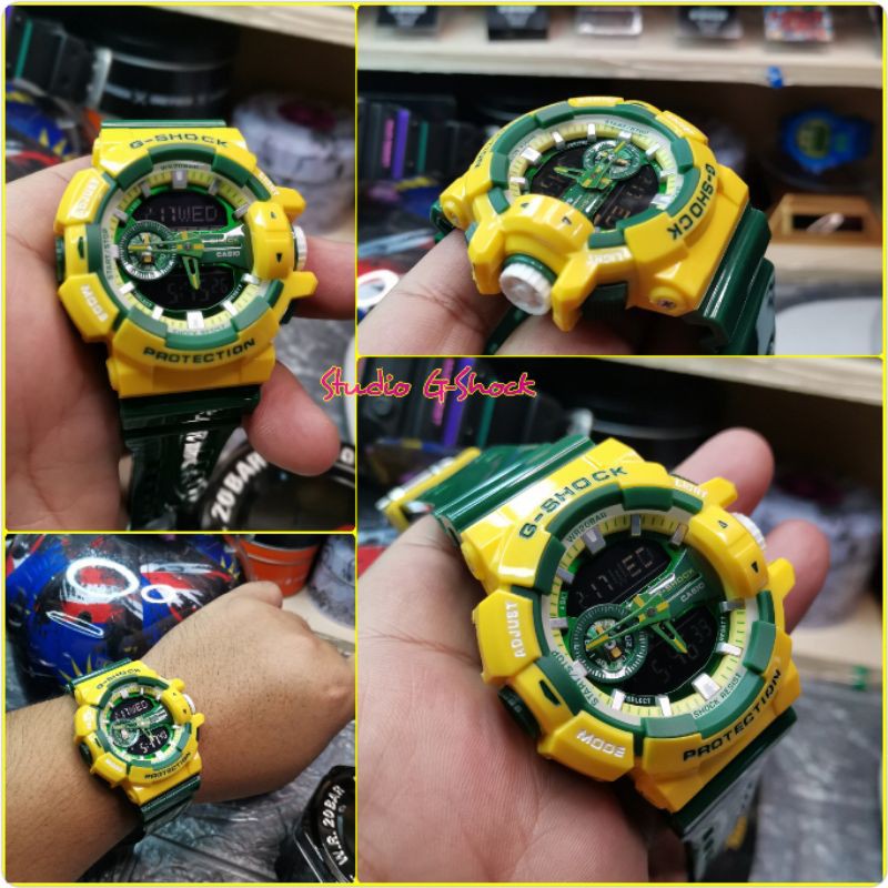 GA 400CS GA400 CS Yellow Green Brazil Premium Copy 1 1 Autolight Shopee Malaysia