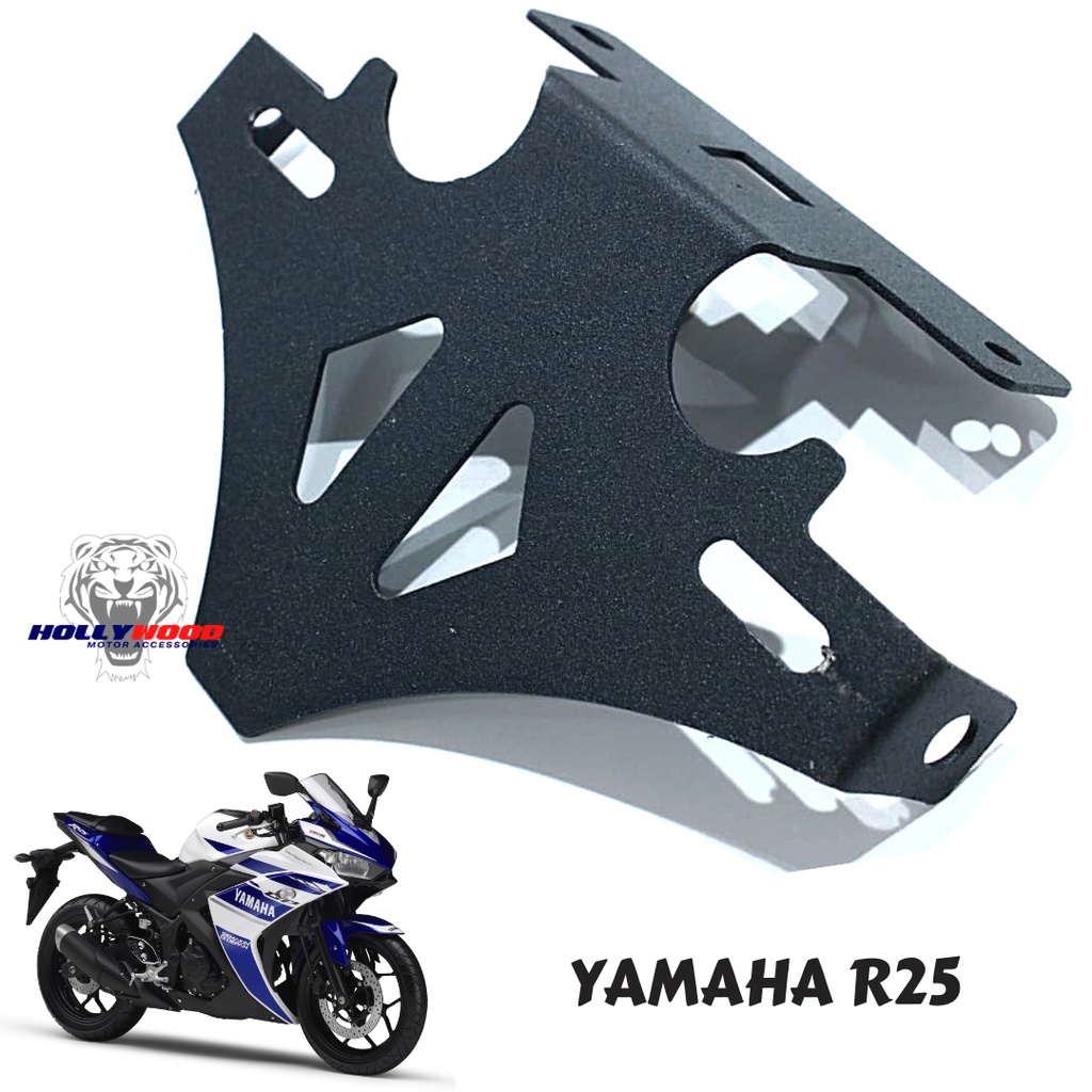 YAMAHA R25 MT25 REAR NO PLATE BRACKET LICENSE PLATE UNDERTAIL HOLDER ...