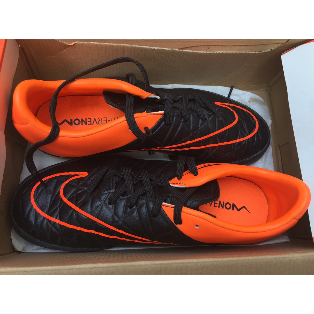 Indoor soccer shoes on sale orange