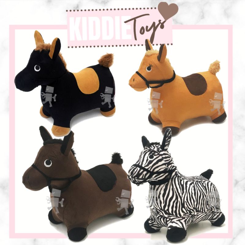 Inflatable jumping horse clearance