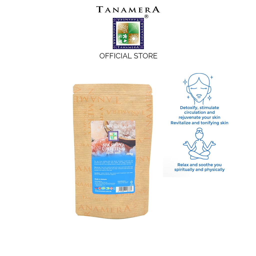 Tanamera Spa Surya Uplifting Bath Salt 200g | Shopee Malaysia