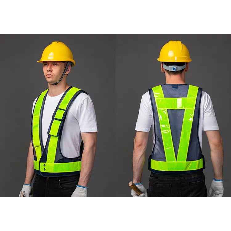 Safety Vest Netting 108, High Quality, Size Adjustable , Logo