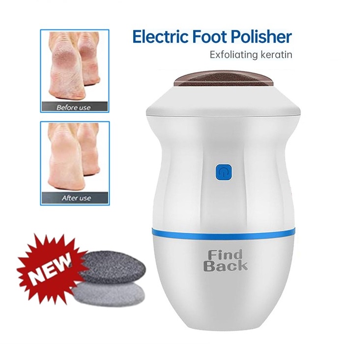 Electric Foot Grinder Pedicure Tool to Removal Foot Dead Skin / Alat ...