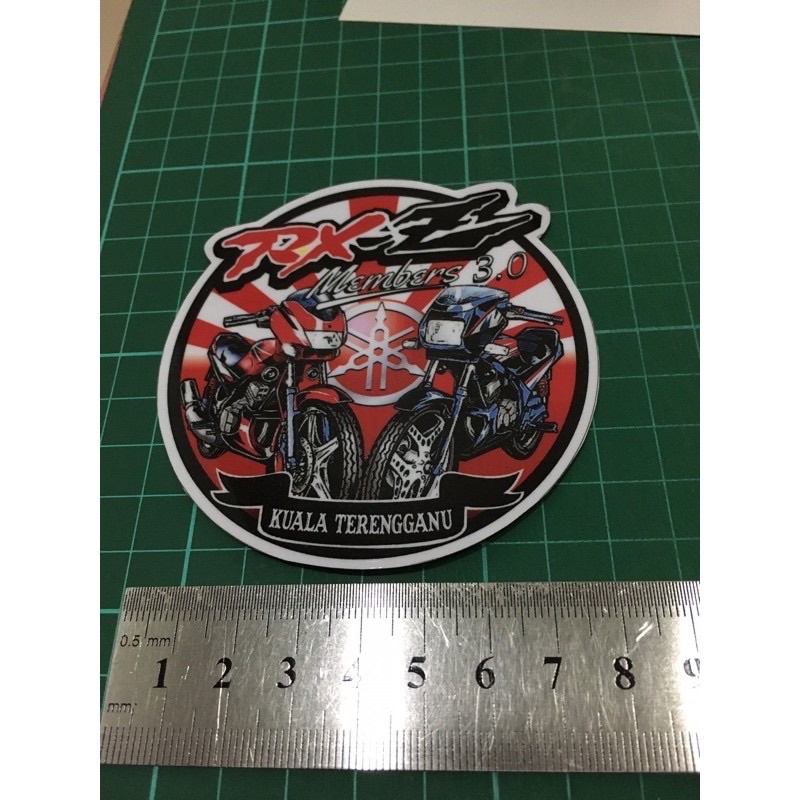 Yamaha rxz member terengganu sticker (supporter) | Shopee Malaysia