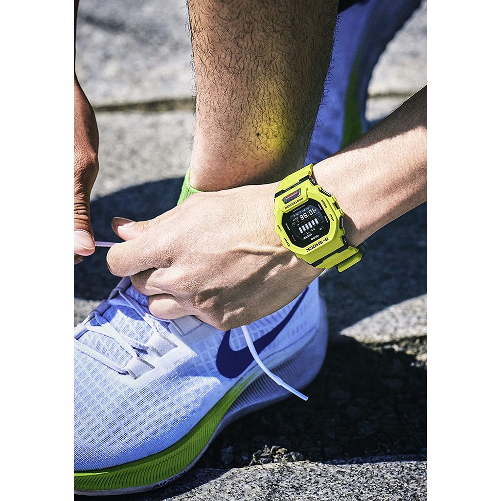 G-Shock Casio G-Squad Move Digital Connected Lime Green Resin Strap Fitness Watch GBD200-9 : Buy Online at Best Price in KSA - Souq is now