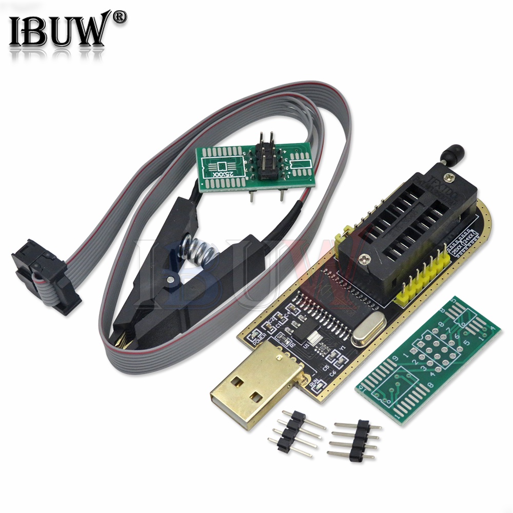 1PCS CH341A 24 25 Series EEPROM Flash BIOS USB Programmer Module ...