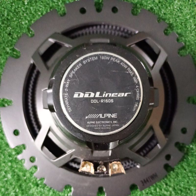 ALPINE 16cm Separate 2-way Speaker DDL-R160S CAR SPEAKER