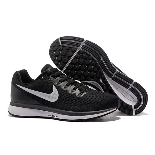 NIKE AIR ZOOM PEGASUS 34 BLACK WHITE