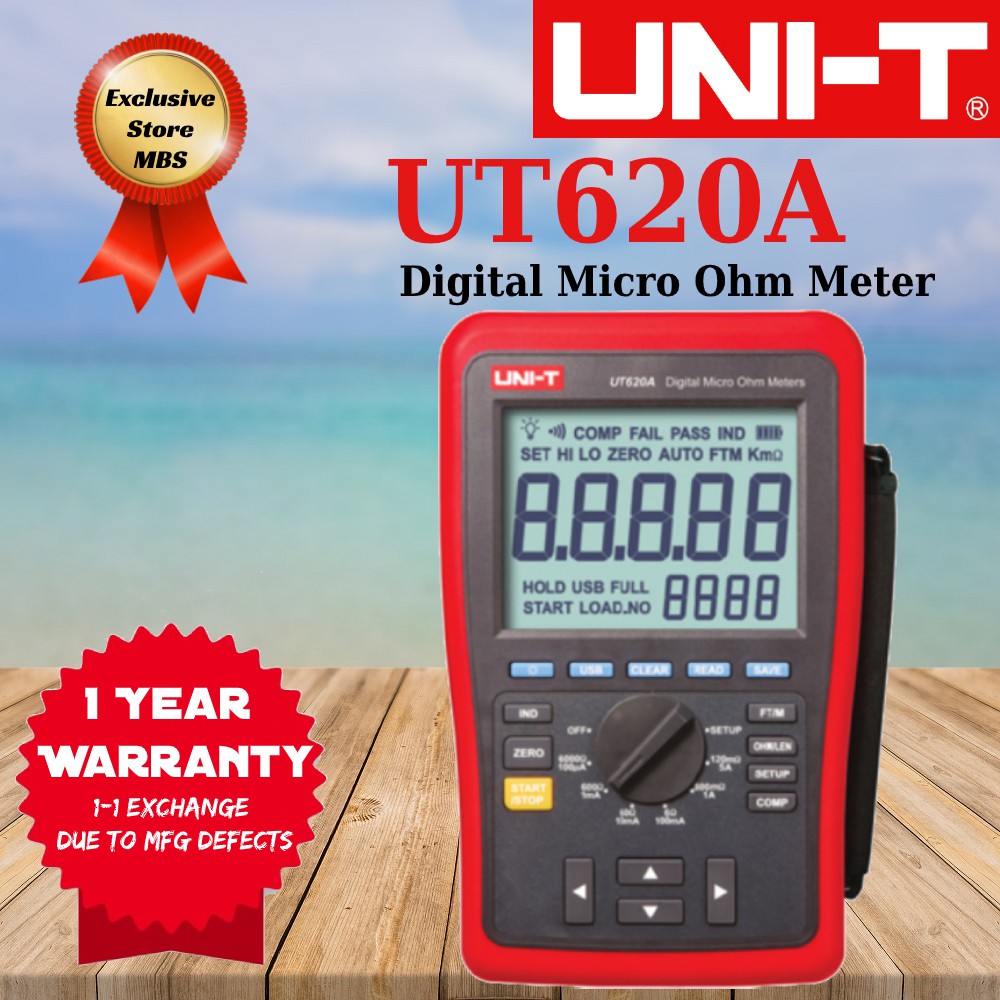 UNIT UT620A UT620B Digital Micro Ohm Meter Shopee Malaysia
