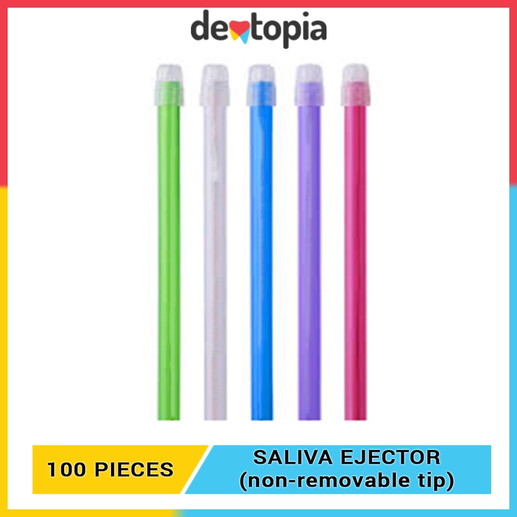 Embouts D'aspiration Salivaire Jetables Pour Dentiste - 100 Pièces - Médical Grade