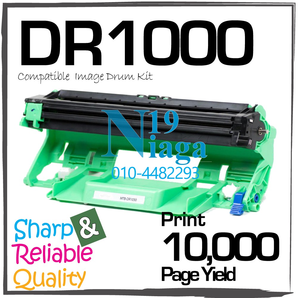 DR1000 Unidad De Tambor Compatible Con Brother MFC1810 1815 1905 1910W - Foto 5