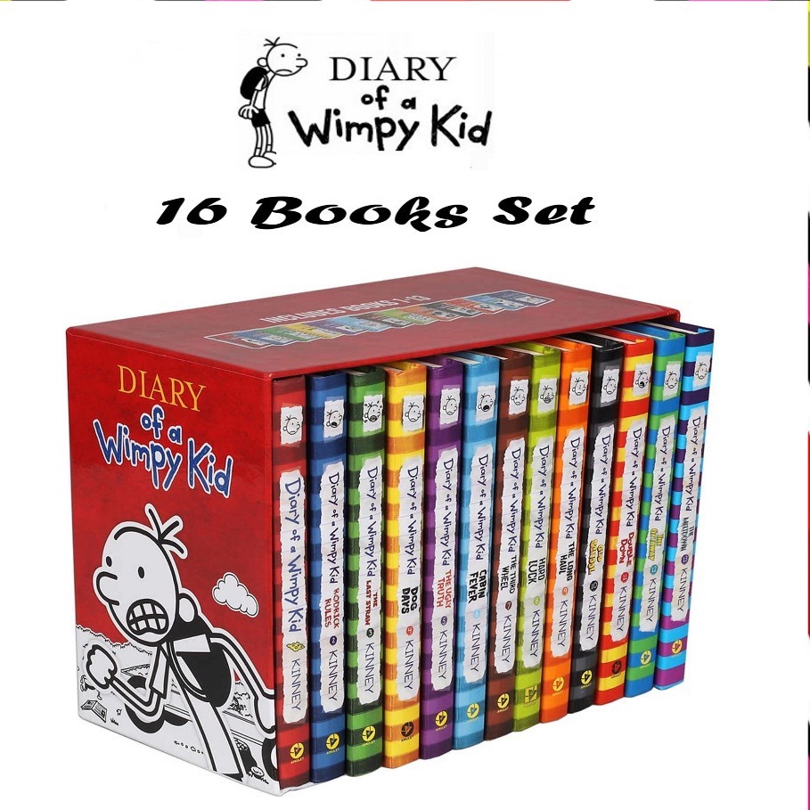 Wimpy Kid】【16 books】 Diary of a Wimpy Kid 16 books My Weird School