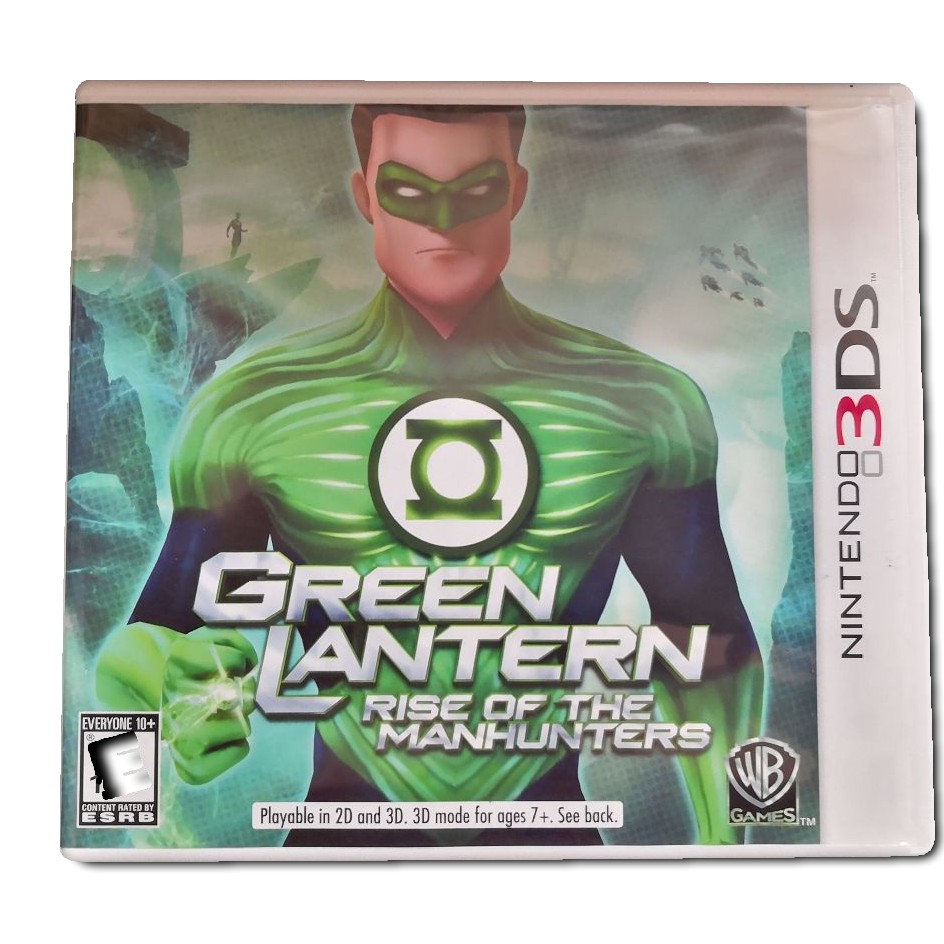 Green lantern rise of the hot sale manhunters 3ds