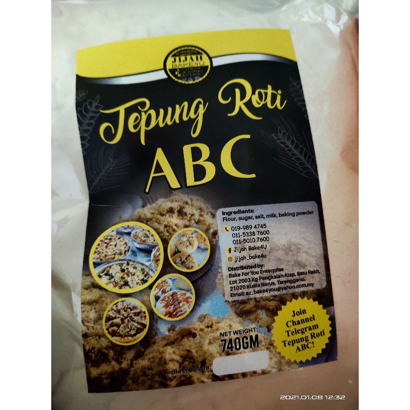 TEPUNG ROTI ABC SERBAGUNA (stokis) Jijahbakeu Mudah disediakan ...