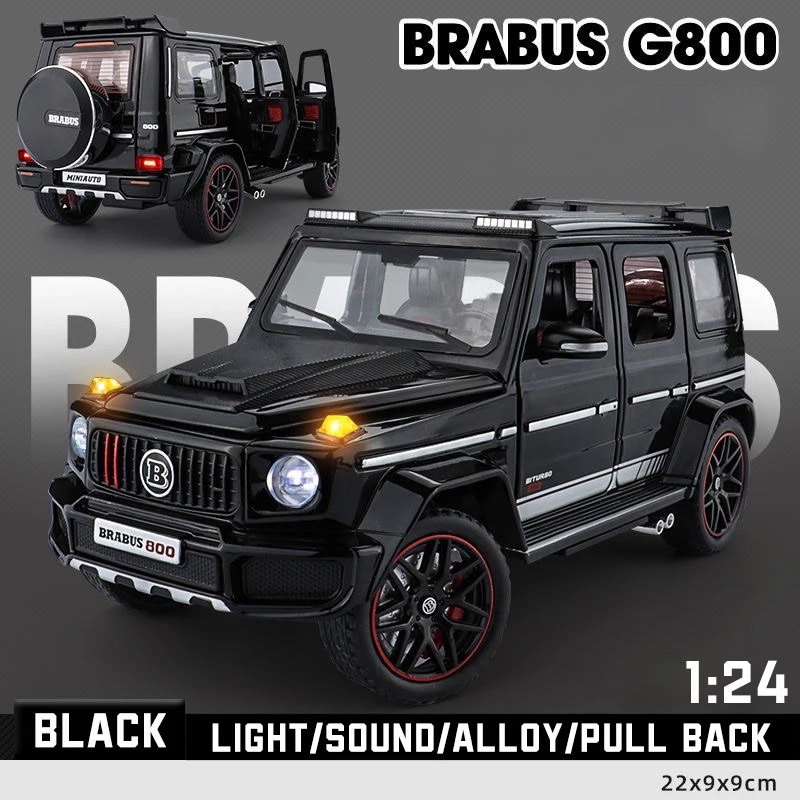 Miniauto AMG G63 FEO Benz G800 Brabus Diecast Car Model Alloy Car ...