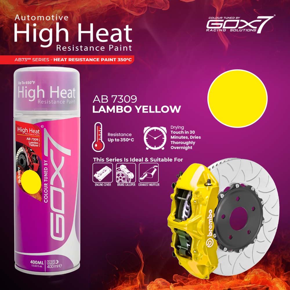HI HEAT RESISTANT PAINT / GOX7 HIGH HEAT RESISTANT PAINT / CAT TAHAN