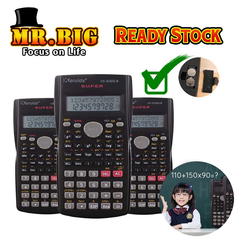 [Mr Big]Ready Stock Karuida Multi-Function Scientific Student ...