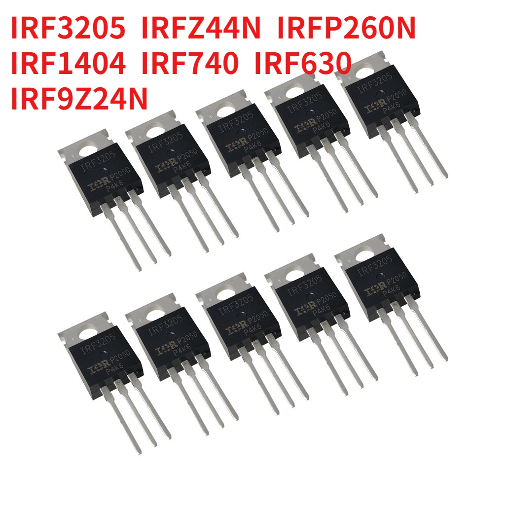 5Pcs Fast Switching Power Transistor Mosfet IRFZ44N IRF1010 IRF1404 ...