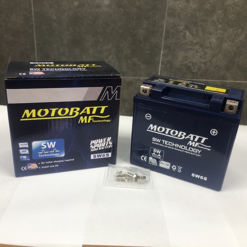 Motorcycle Battery Sw6s For Honda Rs150 Motobatt Shopee Malaysia 6364