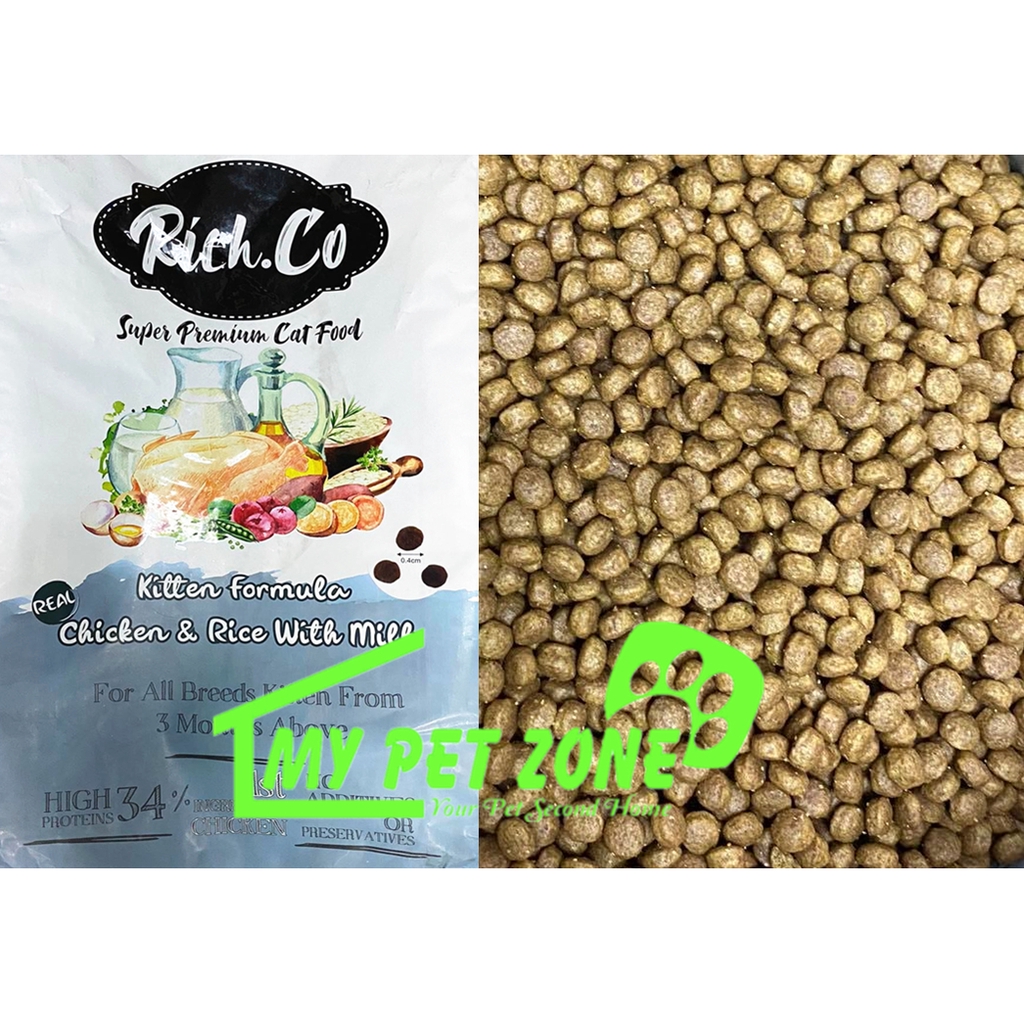 Rich Co Rich Choice Premium Kitten Chicken & Rice with Milk (Cat Food