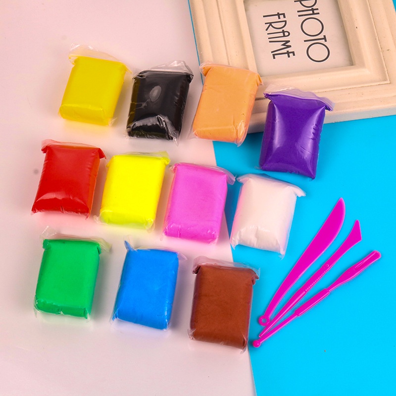 Japanese self-drying clay Combo 12/36 colors of premium super light ...