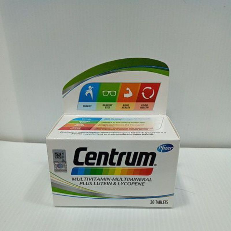 Centrum MultivitaminMultimineral Plus Lutein and Lycopene (30tabl