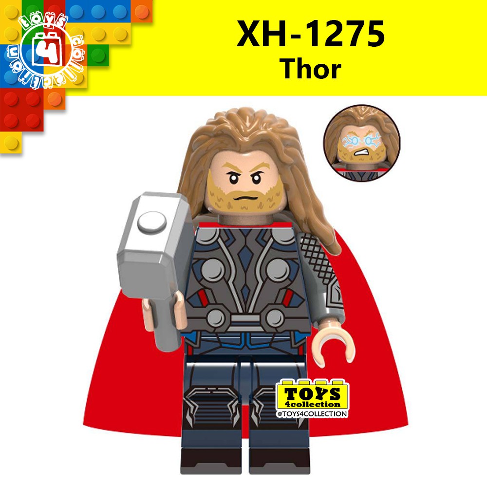 XINH 1275 Thor Avengers Endgame Minifigures Block Compatible Blocks ...