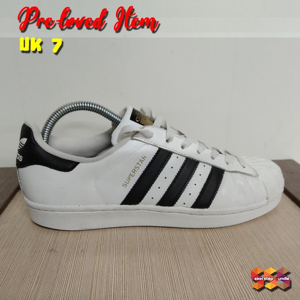 HOT ITEM PreLoved Item Adidas Superstar Sneakers 7UK Kasut bundle Sneaker Conditions 9 10 Shopee Malaysia