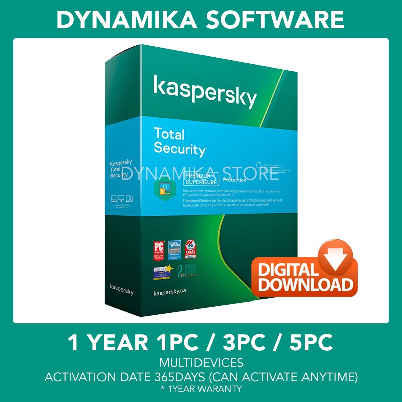 Kaspersky total on sale security 2021