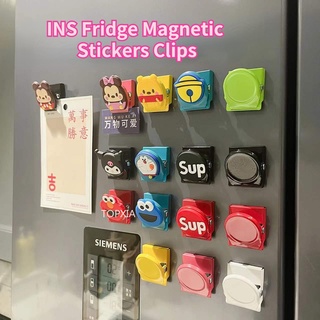  24 Pack Magnetic Clips Refrigerator Magnet Clips, Heavy Duty  Fridge Magnets Clip Whiteboard Magnetic Clip, Clip Magnets for Fridge,  Whiteboard, Office, School, Kitchen : Office Products