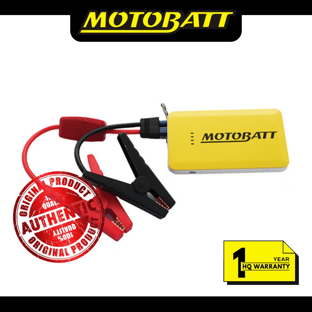 MOTOBATT MINI JUMP STARTER (MBJ7500) CHARGER Shopee Malaysia