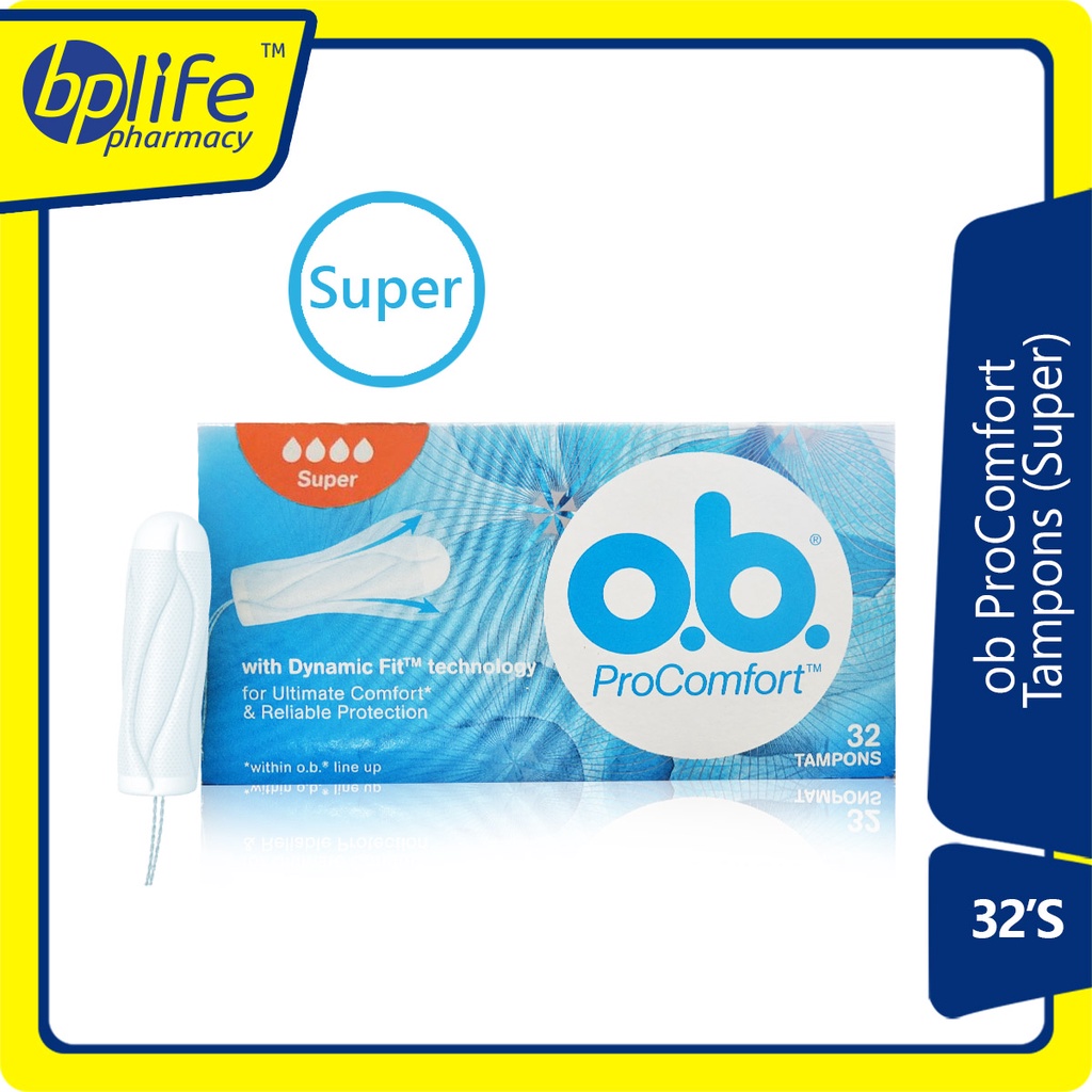 Ob ProComfort Tampons 32s (Super) | Shopee Malaysia