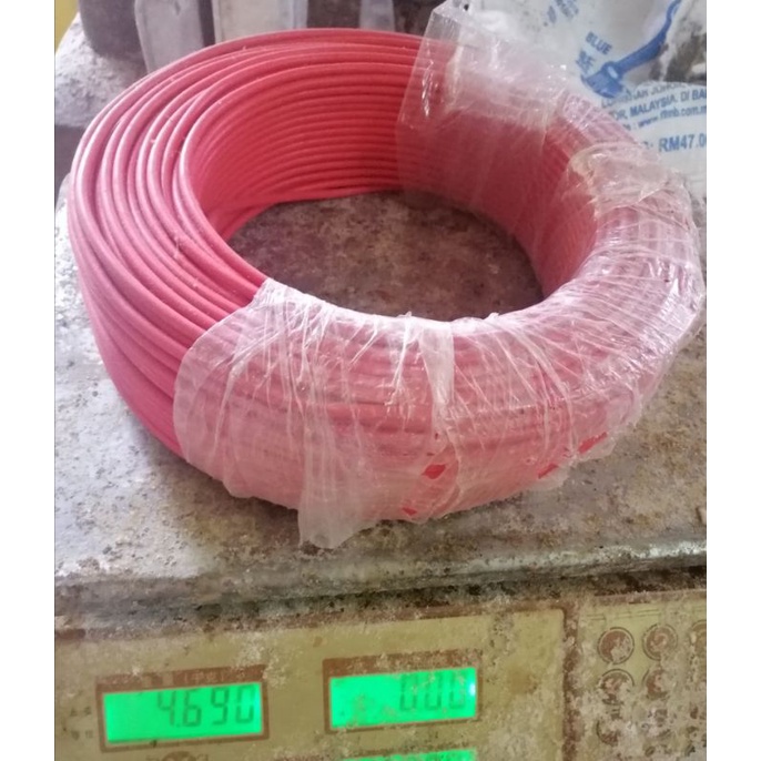 Mega Kabelmega Kabel Mm Insulated Pvc Pure Copper Cable Sirim Shopee Malaysia