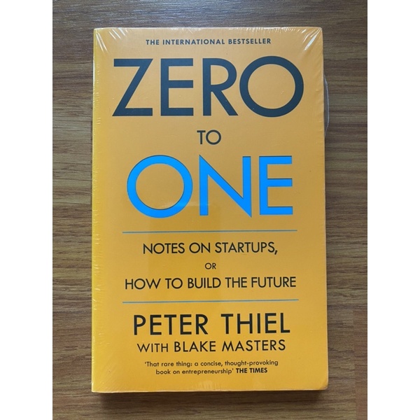 Zero to One: Notes on Start Ups, or How to Build the Future by Peter ...